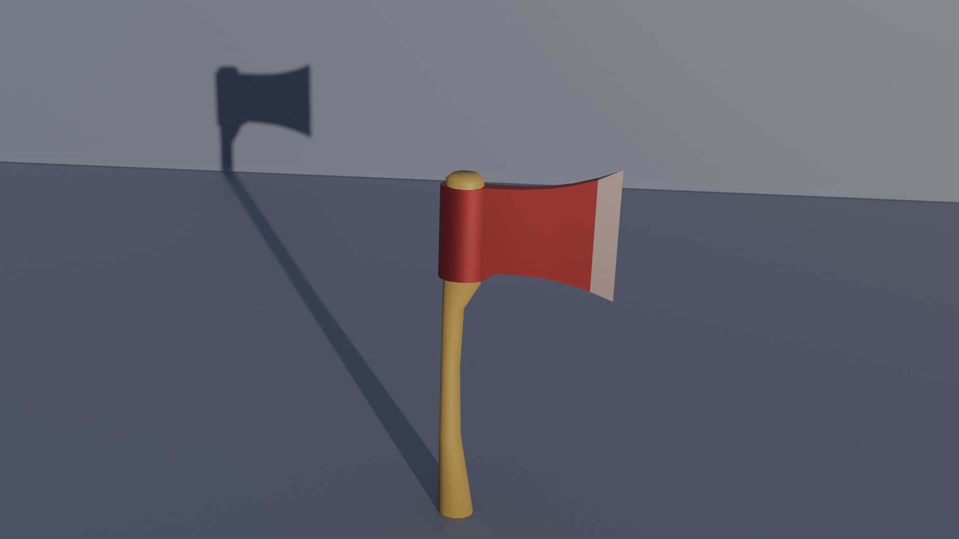 Low Poly Axe preview image 1